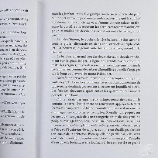 【中商原版】【法国法文版】莫泊桑：一生 法文原版 Une vie 法文文学 商品图7