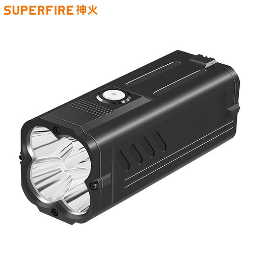 SUPERFIRE神火M20手电筒72W强光远射四核P50铝合金机身防水USB直充手电 商品图0