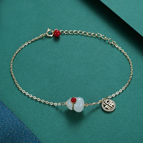 子佩集S925银【大吉】和田玉XXTL003手链【YS-166201】2107