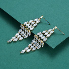 子佩集S925银【浮光】耳钉【Y-7140201】镀金2107