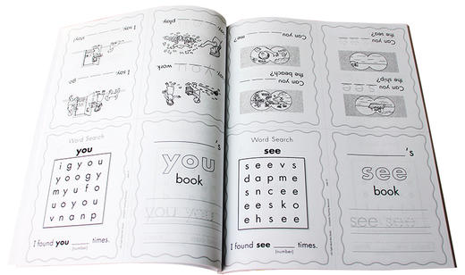 【100个关键词】100 Sight Word MiniBooks Pbk Grades K-2 学乐Scholastic 高频词小学生 商品图2