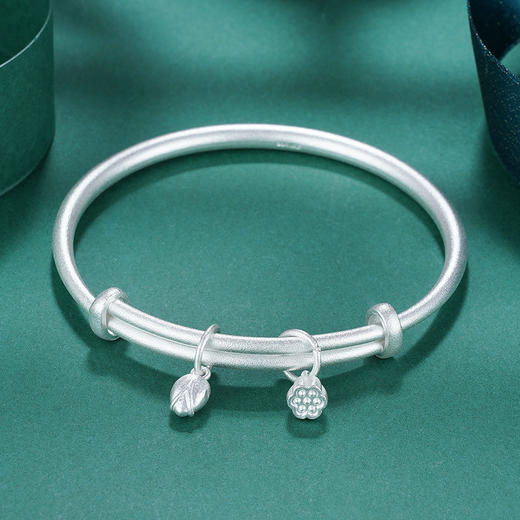子佩集S999银【莲韵】手镯【ZCE114S】2107 商品图5
