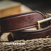 马登优选 美式复古头层植鞣牛皮腰带黄铜单针扣头硬汉裤腰带男士 商品缩略图3
