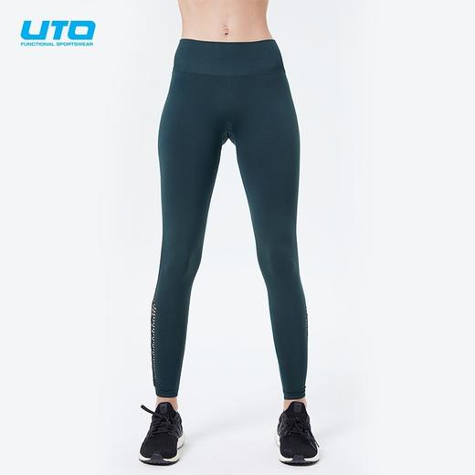 UTO悠途瑜伽裤女健身裤夏款网红跑步高腰外穿打底蜜桃提臀紧身裤997206 商品图2