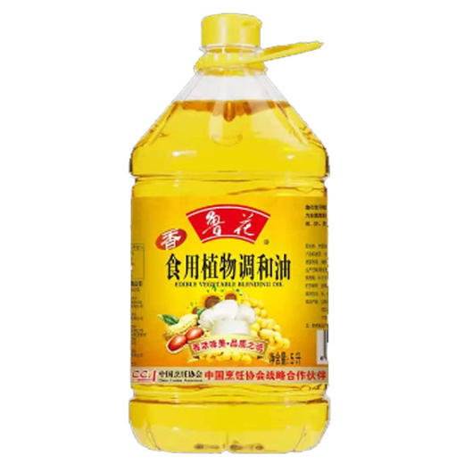 【72.9元/桶】鲁花食用调 和油5L（0100846） 商品图0