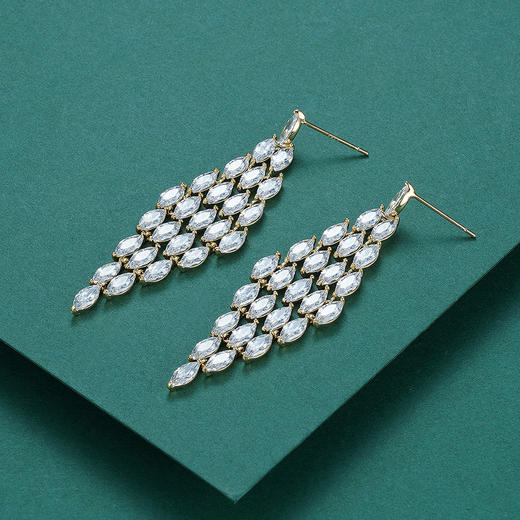 子佩集S925银【浮光】耳钉【Y-7140201】镀金2107 商品图5