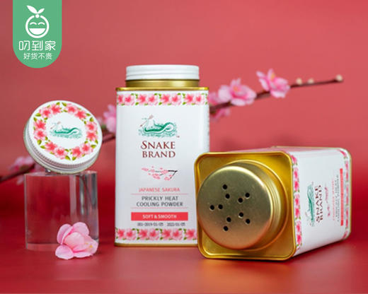 泰国蛇牌爽身粉（经典玫瑰）/1瓶（140g） 商品图2
