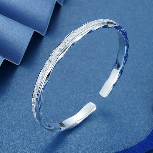 子佩集S999银【月夜湖】手镯【ZCP042Y】2107 商品图2