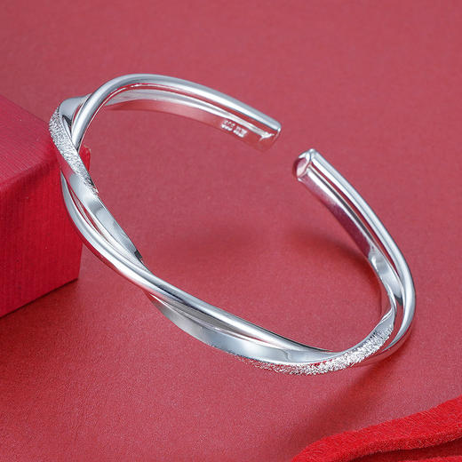 子佩集S999银【晚霞】手镯【ZAS136Y】2107 商品图2