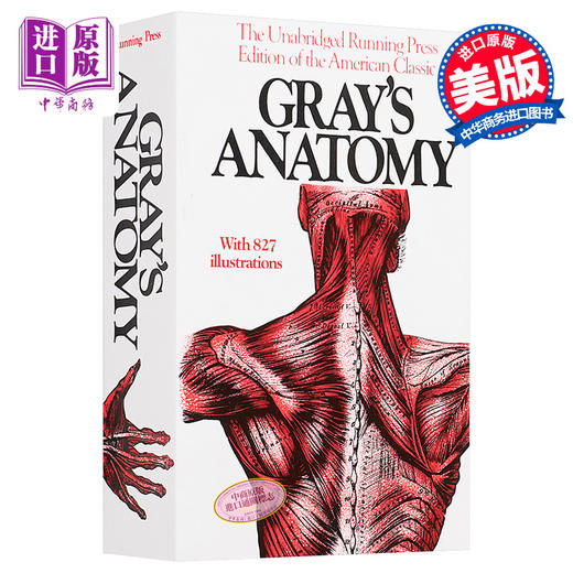 【中商原版】格氏解剖学 英文原版 Gray's Anatomy Henry Gray 商品图0