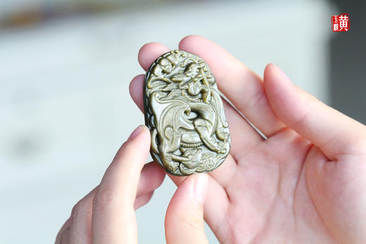 金曜石貔貅吊坠 商品图3