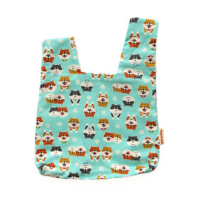 HUJI祤集套结手提包插画爪爪阿柴