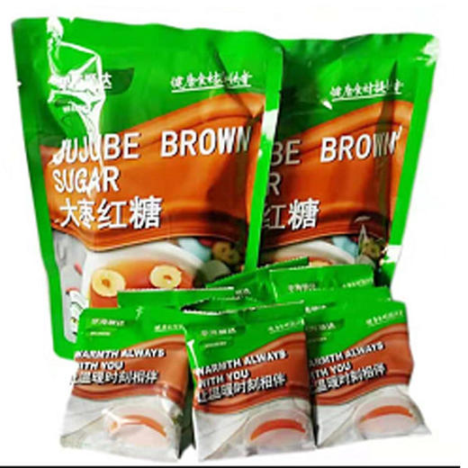 【7.9元/袋】华海顺达姜粉红糖独立包装280g/大枣红糖280g 商品图0