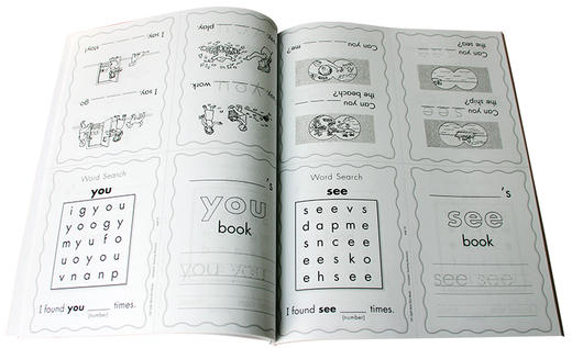 【100个关键词】100 Sight Word MiniBooks Pbk Grades K-2 学乐Scholastic 高频词小学生 商品图1