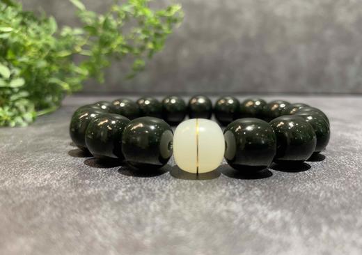 【御珠宫坊】黑青子料手串 商品图3