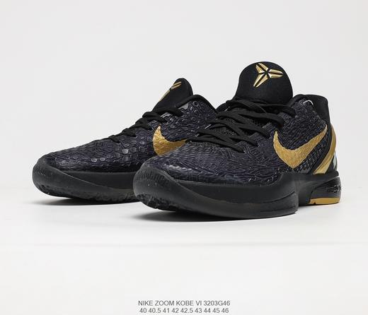 耐克Nike ZOOM Kobe VI Mamba BlackYellow ZK6科比六代低帮运动篮球鞋 商品图1