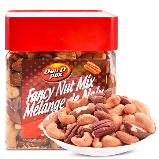 越南丹帝什锦果仁原味/盐味500g 果仁大集合一次品尝4种美味坚果 055808/055934 商品图2