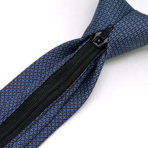 【礼盒装】罗蒙领带男士正装商务免打结韩版休闲拉链领带职业男士领带 商品图3