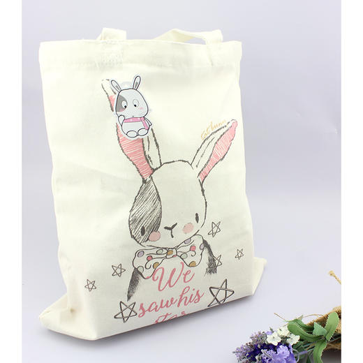 都市丽人哒兔帆布购物袋BM8322 商品图3