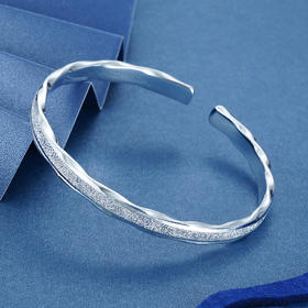 子佩集S999银【月夜湖】手镯【ZCP042Y】2107