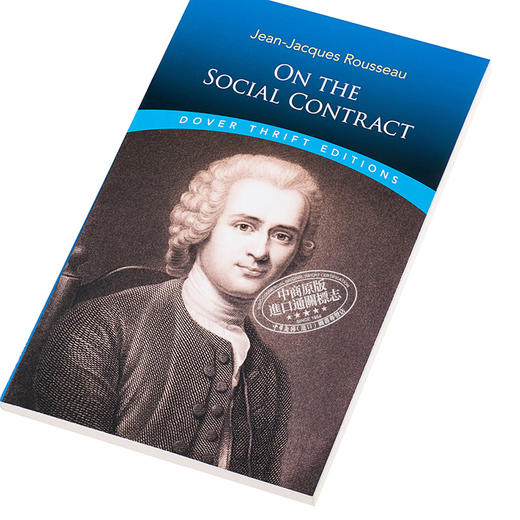 【中商原版】卢梭：社会契约论 英文原版 On the Social Contract Jean-Jacques Rousseau 政治哲学 商品图2