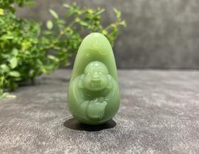 【御珠宫坊】碧玉佛挂件