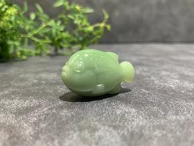 【御珠宫坊】碧玉鱼挂件