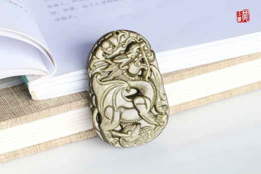 金曜石貔貅吊坠 商品图0