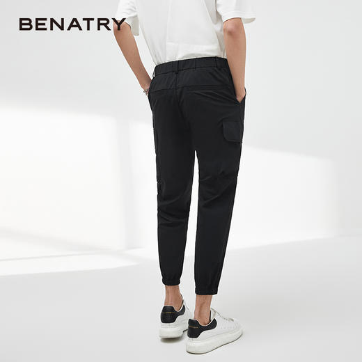 贝纳川男士休闲薄款工装休闲小脚裤ECY232008402 商品图3