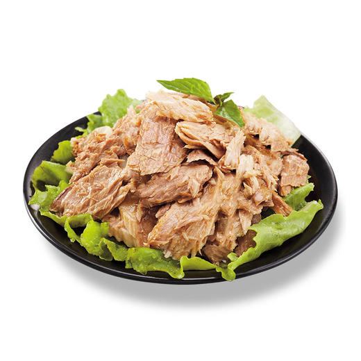 海霸王油浸金枪鱼罐头中段鱼肉拉速冻原味不腥送礼物165gX5罐 商品图2