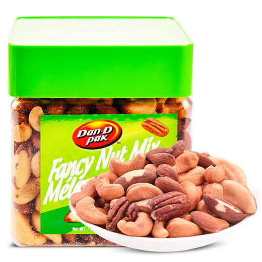 越南丹帝什锦果仁原味/盐味500g 果仁大集合一次品尝4种美味坚果 055808/055934 商品图1