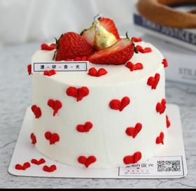 【生日蛋糕】草莓爱心款