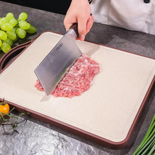 自留！康巴赫双面抗菌砧板不锈钢+谷纤维加大号 商品图2