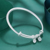 子佩集S999银【莲韵】手镯【ZCE114S】2107 商品缩略图1