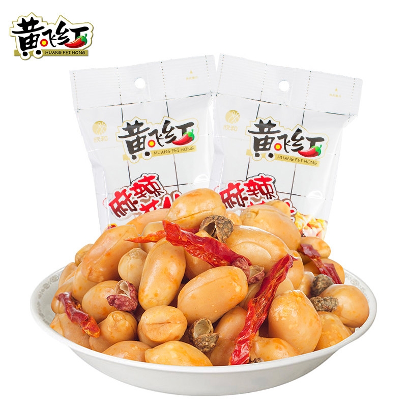 黄飞红麻辣花生210g