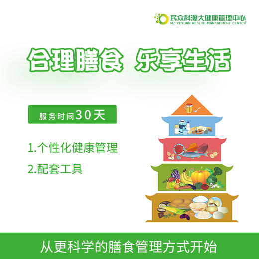 营养健康膳食管理30天纯服务 商品图0