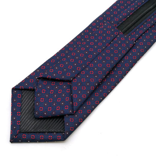 【礼盒装】罗蒙领带男士正装商务结婚职业装韩版拉链领带懒人提花领带 商品图5