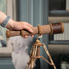 若客·自拼装单筒望远镜系列 ，不用胶水、钉子，用木头拼出望远镜、留声机 商品缩略图5