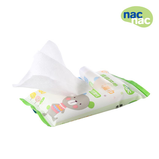 【效期2023.03.07】宝贝可爱-200308婴儿手口湿巾轻巧包 10抽X8 商品图2