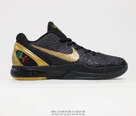 耐克Nike ZOOM Kobe VI Mamba BlackYellow ZK6科比六代低帮运动篮球鞋