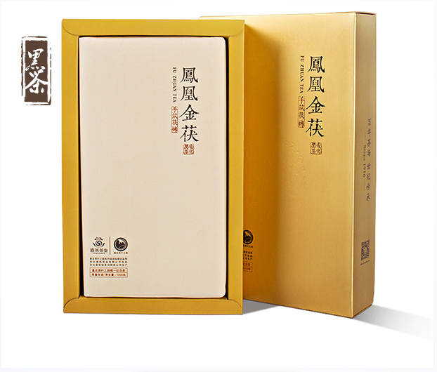 黑茶 道然茶业 2015凤凰金茯 1KG (赠茶刀一把）