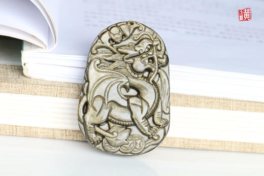 金曜石貔貅吊坠 商品图1