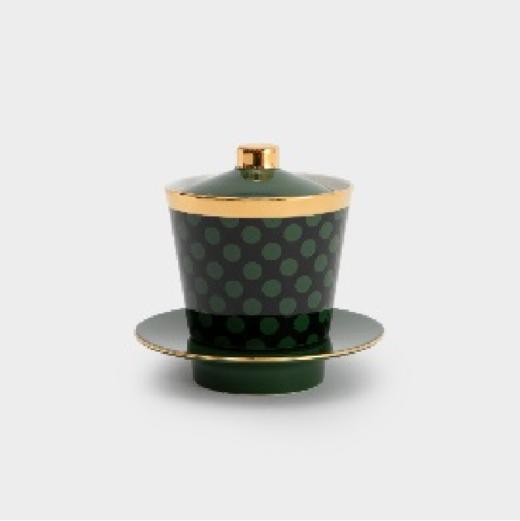 香巴拉猫盖碗茶杯JX 商品图0