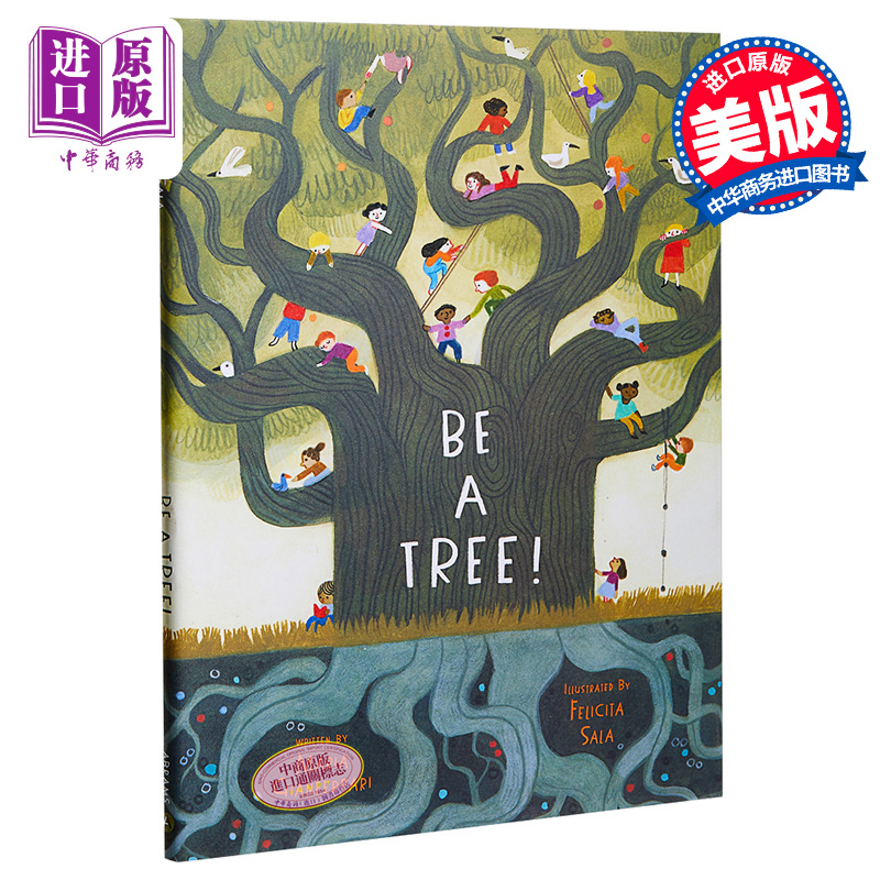 【中商原版】Felicita Sala：Be A Tree! 成为一棵大树 原版图书 精装 3-6岁 进口绘本