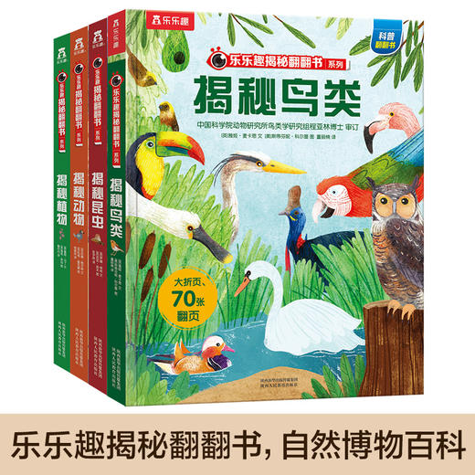 【常青藤爸爸】乐乐趣揭秘翻翻书系列第六辑（共4册） 商品图0