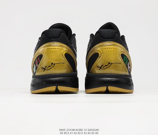 耐克Nike ZOOM Kobe VI Mamba BlackYellow ZK6科比六代低帮运动篮球鞋 商品图2