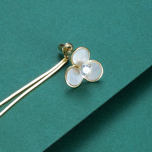 子佩集S925银【无尽夏】耳钉【Y-536442】镀金 商品图4