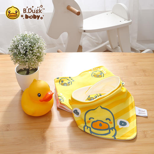 B.Duck小黄鸭三角巾2条装  XHY 商品图0