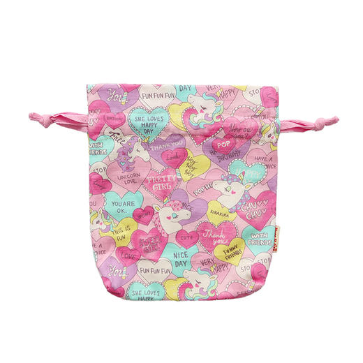 HUJI祤集Bobby收纳袋POPOLO爱心独角兽 商品图0