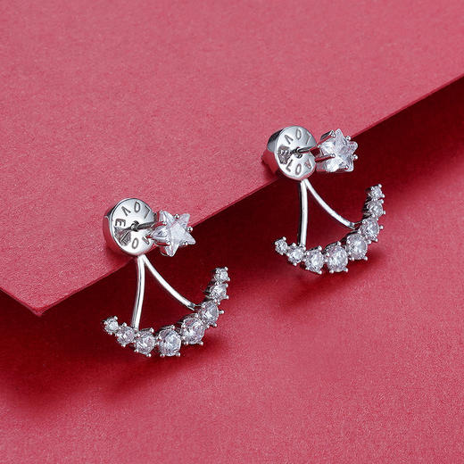 子佩集S925银【星悦】耳钉【Z12604】2107 商品图1